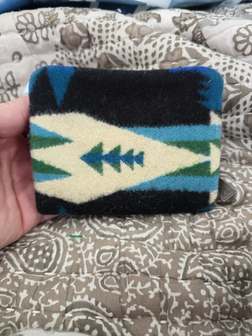 Pendleton Multicolor Wool Card Wallet - Picture 2 of 6
